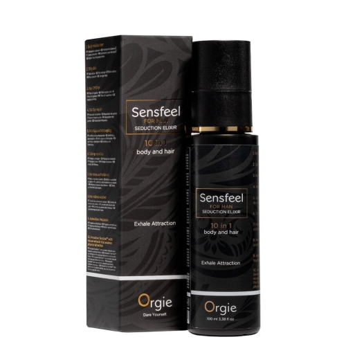 Лосьон с феромонами для тела и волос для мужчин Orgie Sensfeel Seduction Elixir 10 in 1 for Man 100 мл - 1