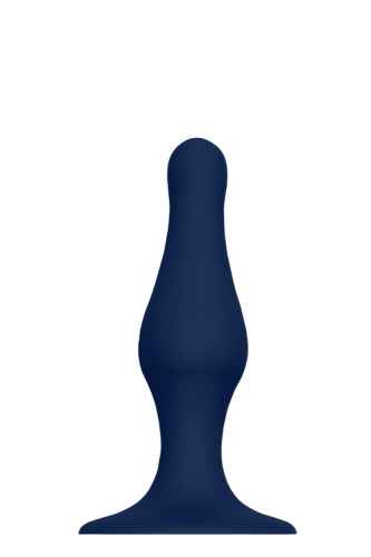 Анальная пробка силиконовая синяя на присоске 12,7 х 3,5 Dream Toys Cheeky Love - 1