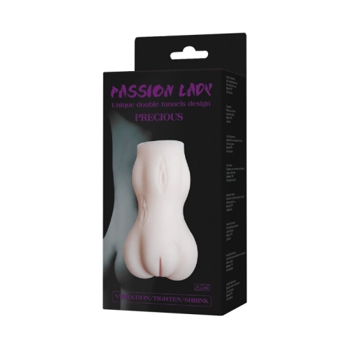 Мастурбатор-Вагіна з вібрацією Passion Lady BM-009172 - 9
