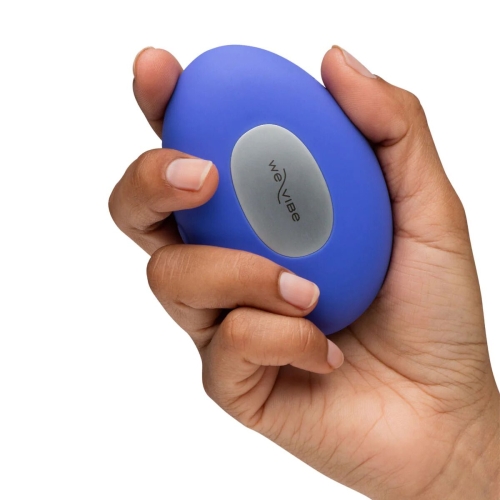 Вібратор для стимуляції клітора із підігрівом синій We-Vibe Temp Lavender Blue - 8