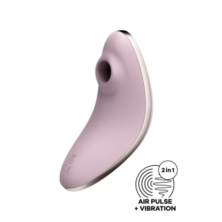 Вакуумный клиторальный стимулятор фиолетового цвета Satisfyer Vulva Lover 1 