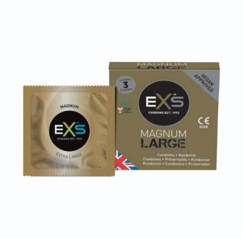Презервативы большего размера Exs Magnum Large 3 штуки - 1