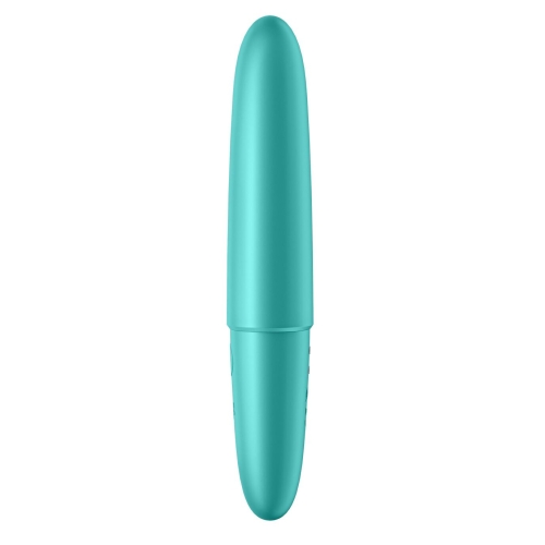 Вибратор для клитора зеленый Satisfyer Ultra Power Bullet 6 Turquoise - 3