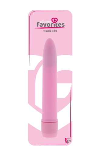 Классический вибратор вагинальный розовый Dream toys All Time Favourites Classic Vibe - 3