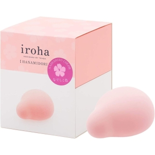 Вибратор для стимуляции клитора медицинский силикон розового цвета Iroha Midori