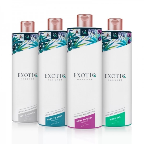 Массажное молочко Exotiq Massage Exotiq Soft &amp;amp; Tender Massage Milk 500 мл - 4