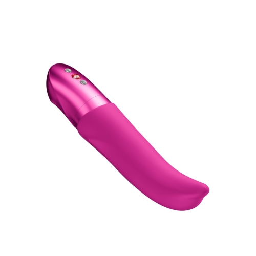 Вибратор дельфин для точки G работает на батарейках пурпурного цвета Fun Factory Diva Dolphin 10 режимов работы - 3