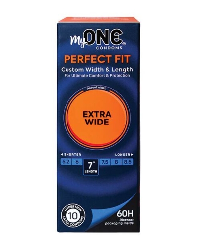 Презервативи зі збільшеними розмірами MyONE Extra Wide 10 штук - 1