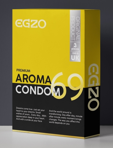 Ароматизовані презервативи EGZO Aroma № 3 - 1