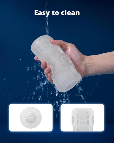 Рукав-мастурбатор белый Lovense Solace Pro Grip Kit с креплением для Solace Pro - 9