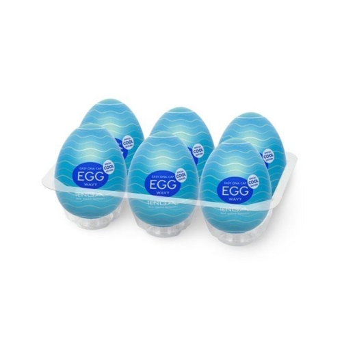 Набір Tenga Egg COOL Pack мастурбаторів-яєць Тенга - 1