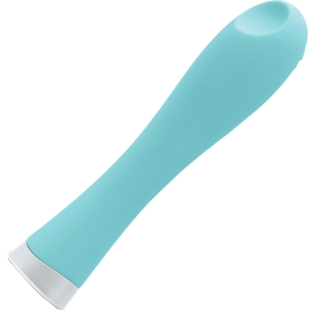 Вибратор вагинальный из силикона бирюзовый NS Toys Luxe Candy 