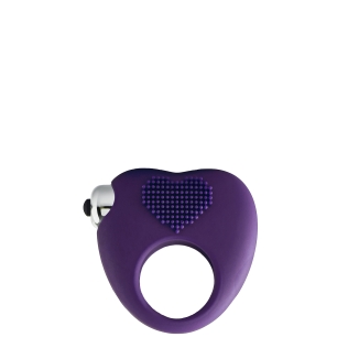 Эрекционное виброкольцо фиолетового цвета Dream Toys FLIRTS COCKRING 
