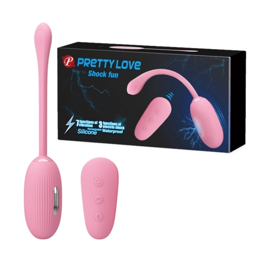 Віброяйце-електростимулятор Pretty Love Shock Fun - 1