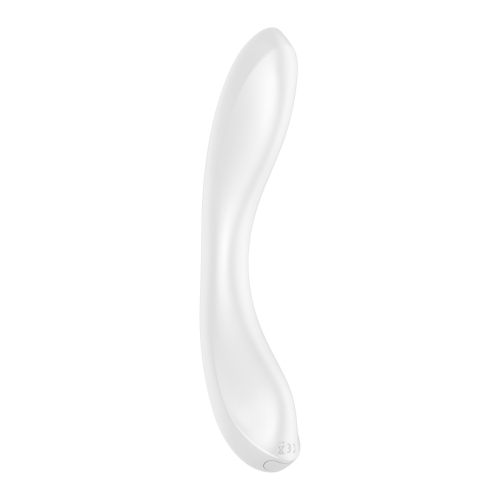 Вагінальний вібратор для точки G імітує дотик пальця білий Satisfyer G-Spot Wave 2 White - 2