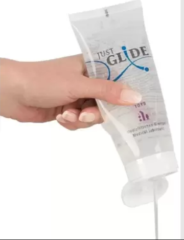 Лубрикант без аромата для секс игрушек на водной основе JUST GLIDE Toy 50 мл - 3