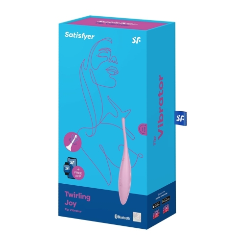 Вибратор для клитора Satisfyre Twirling Joy Pink - 6