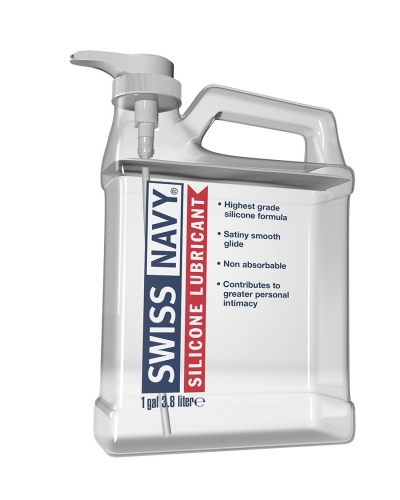 Лубрикант для интима на силиконовой основе Swiss Navy Silicone 3,8 л - 1