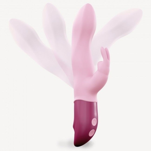 Вібратор-кролик зі стимуляцією клітора рожевий Love To Love HELLO RABBIT - 3
