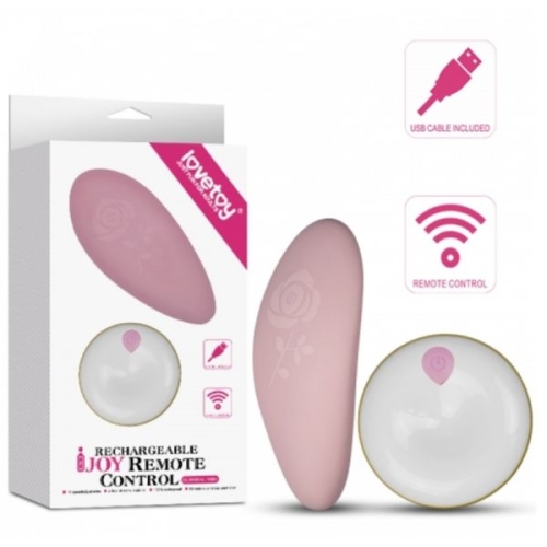 Вибратор для клитора с пультом розовый IJOY Remote Control Love Vibe - 1