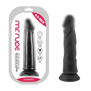Фалоімітатор на присосці реалістичний Realistic Dong Mr. Rude 8.9 чорний