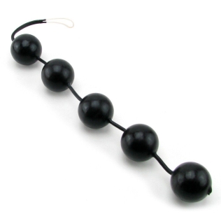 Анальные шарики черного цвета California еxotic novelties California Exotic Power Balls
