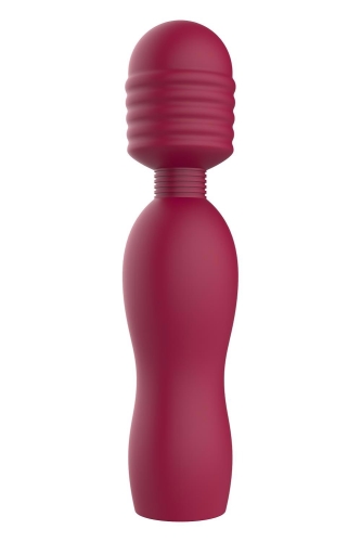 Вібратор Ванд у формі мікрофона червоного кольору Deam Toys Glam Bold Travel - 1