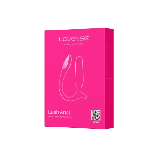 Анальна смарт-вібропробка з LED-підсвічуванням рожева Lovense Lush Anal - 6