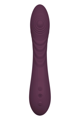 Вибратор Пульсатор гибкий вагинальный и для точки G фиолетового цвета Dream Toys Essentials Tapping - 4