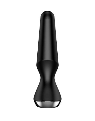 Анальна вібропробка чорна Satisfyer Plug-ilicious 2 - 4