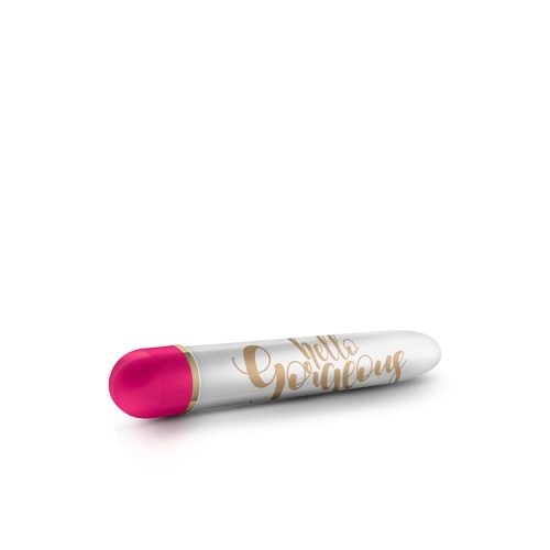 Вибратор Дамский пальчик с ярким принтом розовый Blush The Collection Play Hello Gorgeous - 4