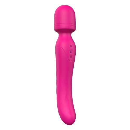 Вібратор-мікрофон із підігрівом силіконовий рожевий Dream Toys Essentials Heating Bodywand - 1