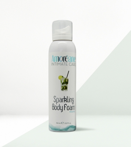 Масажна піна з ароматом Мохіто Amoreane Sparkling Body Foam 150 мл - 1