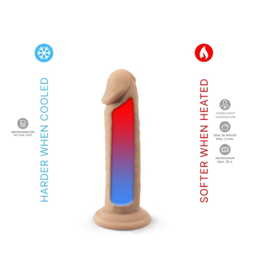 Фаллоимитатор реалистичный на присоске бежевый Silexd Premium Real Skin модель 2 6&amp;quot; - 4