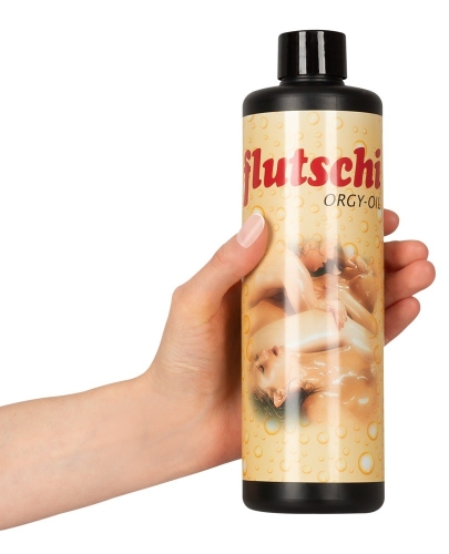 Массажное масло ля массажа и любви с долгим скользящим эффектом Flutshi Orgy Oil 500 мл - 4
