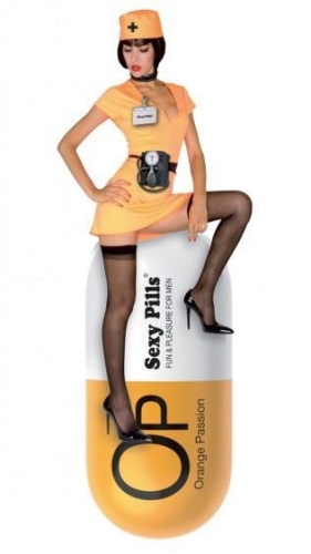 Мастурбатор яйцо Love To Love SEXY PILLS ORANGE PASSION - 4