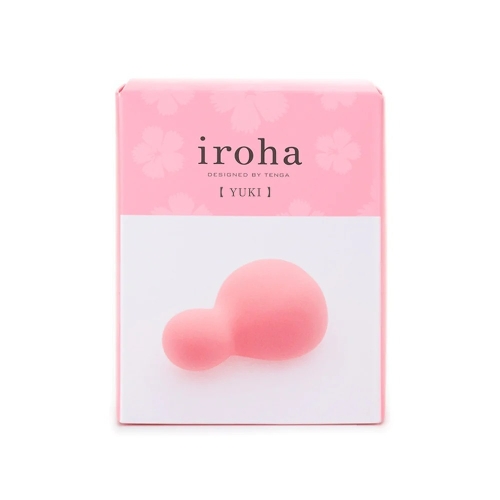 Вібратор для стимуляції клітора медичний силікон рожевого кольору Iroha Yuki v2 Tenga - 7