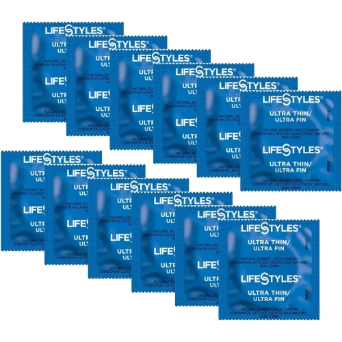 Латексні презервативи ультратонкі LifeStyles Ultra Thin 12 штук + додаткові 4 штуки - 2