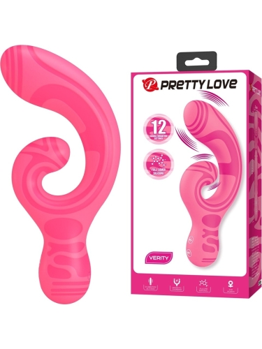 Вібратор-кроль рожевий LYBAILE Pretty Love Verity - 1