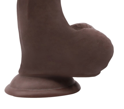 Фалос на присоску реалістичний коричневий CHISA Bottomless Pleasure Brown - 3