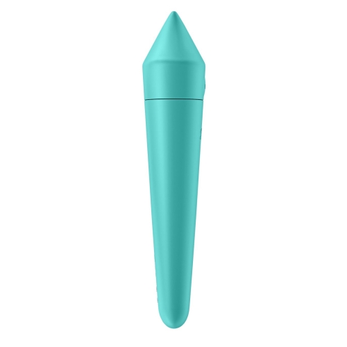 Вибратор для клитора зеленый Satisfyer Ultra Power Bullet 8 Turquoise - 3
