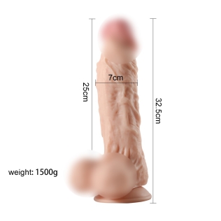 Реалистичный фаллоимитатор на присоске Large Leilong Lifelike 