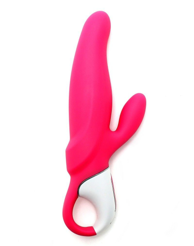 Вибратор-кролик силиконовый со стимуляцией клитора Satisfyer Vibes Mr. Rabbit - 2