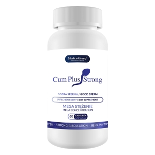 Таблетки для увеличения количества и качества спермы Medica group Cum Plus Strong 60 капсул