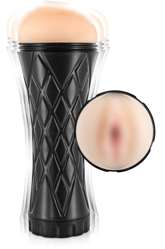 Мастурбатор реалістична Вагіна з вібрацією Real Body-Real Cup vagina Vibrating - 1