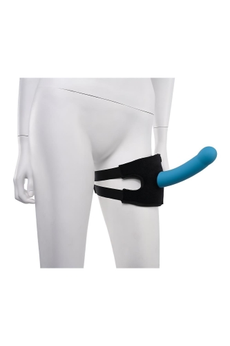 Фиксатор на ногу для игрушек черный Sportsheets Pivot Forced O Strap - 4