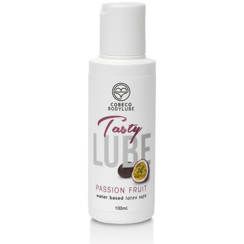 Оральный лубрикант на водной основе со вкусом маракуйи Cobeco Pharma CBL Tasty Lube Passion 100мл - 1