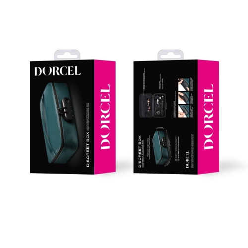Кейс для іграшок зеленого кольору Dorcel Discreet box - 8