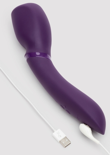 Смарт вібромасажер Ванд Мікрофон фіолетовий We-Vibe Wand 2 - 6