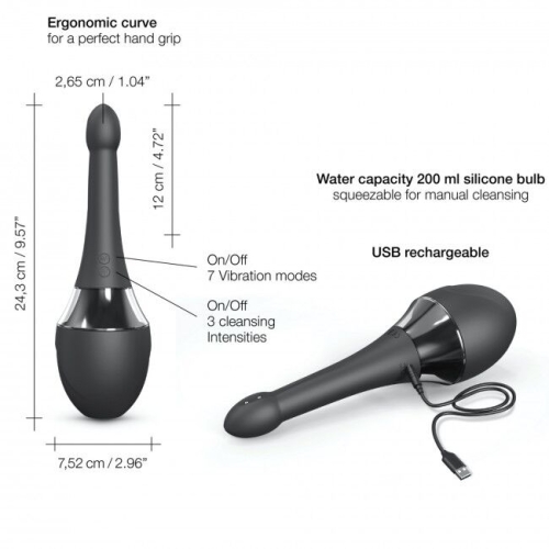 Сприцовка для анального секса Dorcel DOUCHE MATE PRO - 5